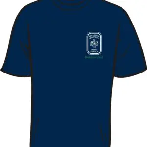 Navy blue t-shirt with Battalion Chief emblem.