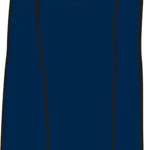 Blue long-sleeve shirt with shoulder patch.