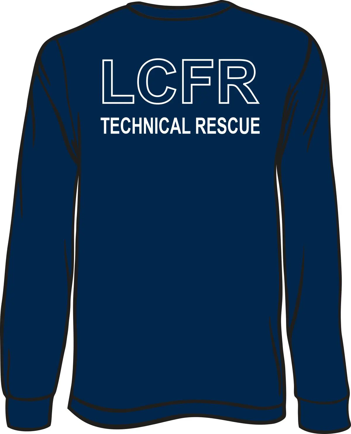 Loudoun County Tech Rescue Long-Sleeve T-Shirt - Image 2