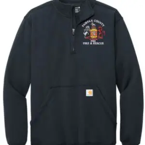 Carhartt Midweight 1/4-Zip - for Fairfax County Fire Department