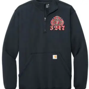 MWAA Carhartt Midweight 1/4-Zip - IAF left chest