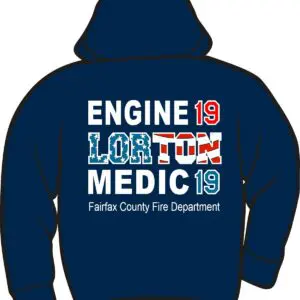 FS419 American Flag Lightweight Hoodie