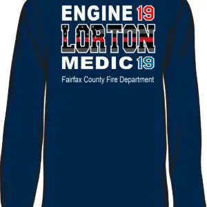 FS419 Red Line Flag Long-Sleeve T-shirt