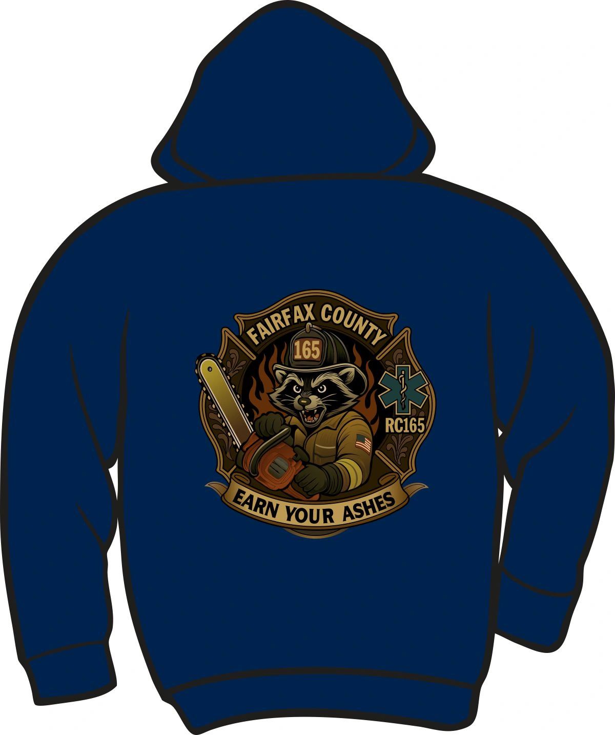Recruit Class 168 Lightweight Hoodie - Tee Street Ink